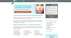 Desktop Screenshot of eyelashenhancer.net